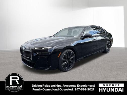 Black Sapphire Metallic 2024 BMW 760 760i xDrive