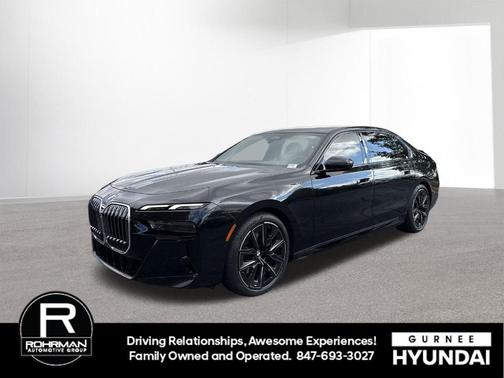 Black Sapphire Metallic 2024 BMW 760 760i xDrive
