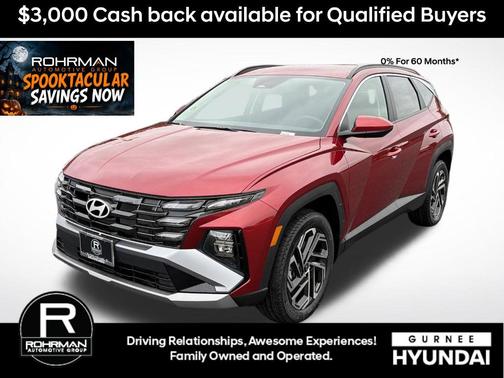 Red 2026 Hyundai TUCSON SEL Plus