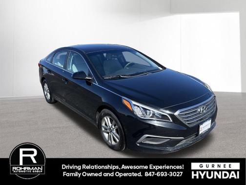Phantom Black 2017 Hyundai SONATA SE