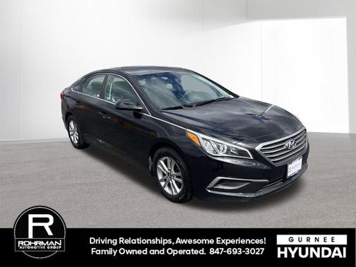Phantom Black 2017 Hyundai SONATA SE