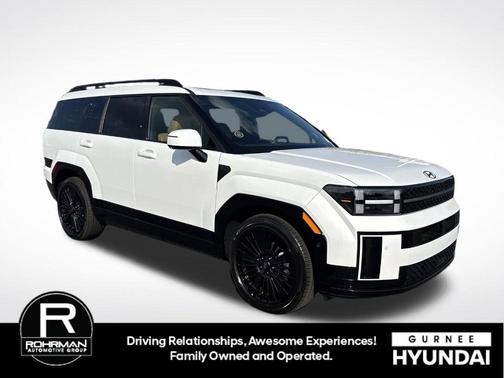 White 2027 Hyundai SANTA FE Calligraphy