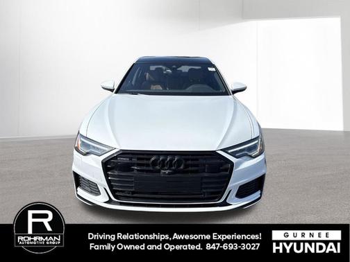 Glacier White Metallic 2022 Audi A6 55 Premium Plus