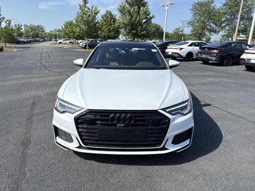 Glacier White Metallic 2022 Audi A6 55 Premium Plus