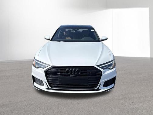 Glacier White Metallic 2022 Audi A6 55 Premium Plus