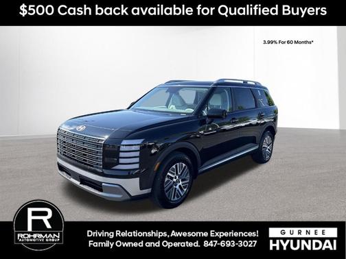 Abyss Black Pearl 2026 Hyundai Palisade Hybrid SEL