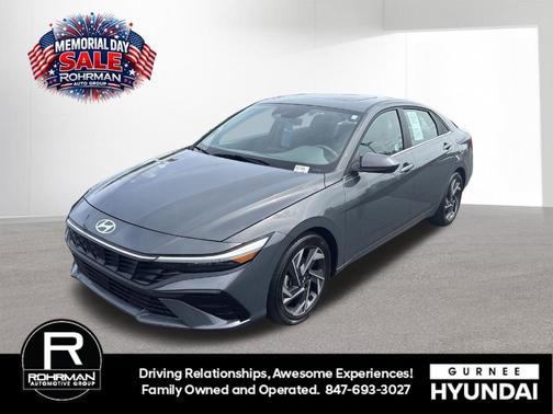 Gray 2025 Hyundai ELANTRA SEL Convenience