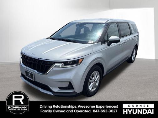 Silky Silver 2023 Kia Carnival LX Seat Package