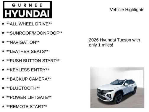 2026 Hyundai TUCSON SEL Premium