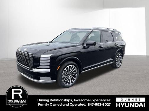 Abyss Black Pearl 2026 Hyundai Palisade Hybrid Calligraphy