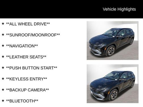 2025 Hyundai TUCSON SEL Convenience