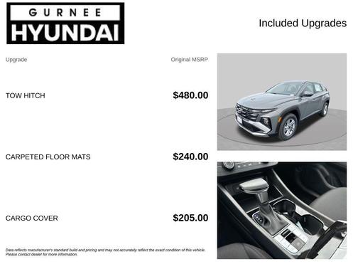 Hampton Gray 2026 Hyundai TUCSON SE