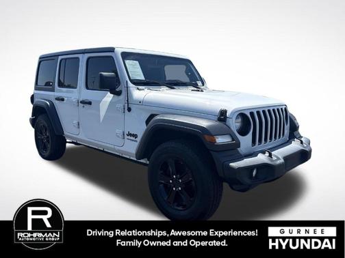 Bright White Clearcoat 2019 Jeep Wrangler Unlimited Sport