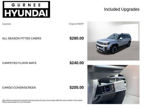 Shimmering Silver Pearl 2026 Hyundai SANTA FE SEL