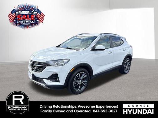 Summit White 2023 Buick Encore GX Select