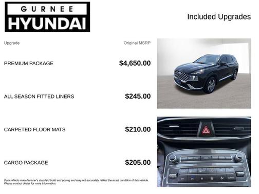 Twilight Black 2023 Hyundai SANTA FE SEL