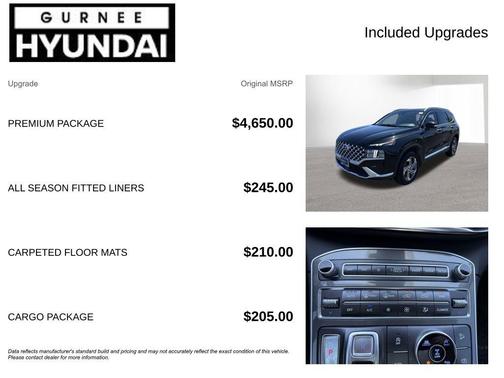 Twilight Black 2023 Hyundai SANTA FE SEL