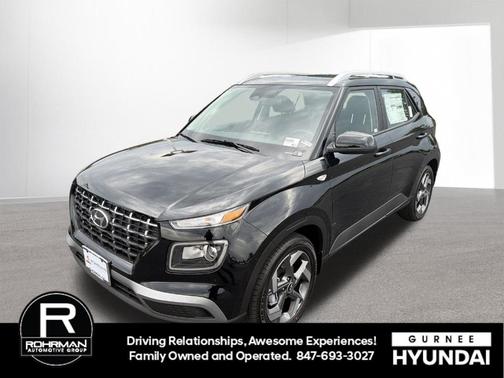 Onyx Black 2026 Hyundai VENUE SEL