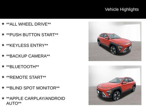 2025 Hyundai KONA SEL Convenience