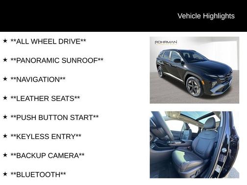 2025 Hyundai TUCSON Hybrid SEL Convenience