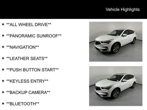 2021 Acura RDX Technology Package
