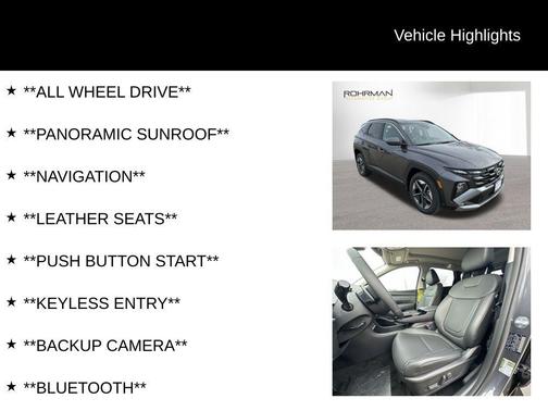 2025 Hyundai TUCSON Hybrid SEL Convenience