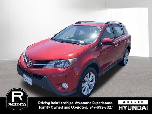 Barcelona Red Metallic 2013 Toyota RAV4 Limited