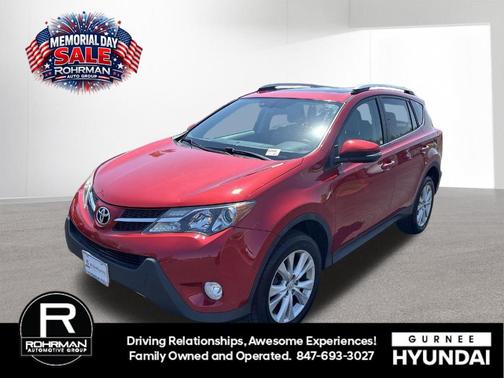 Barcelona Red Metallic 2013 Toyota RAV4 Limited