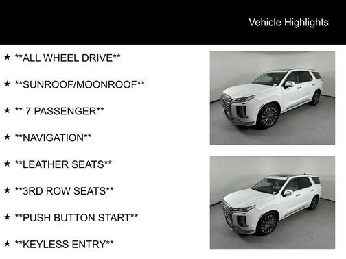 2024 Hyundai PALISADE Calligraphy