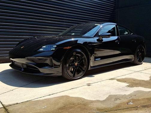 Black 2026 Porsche Taycan 4
