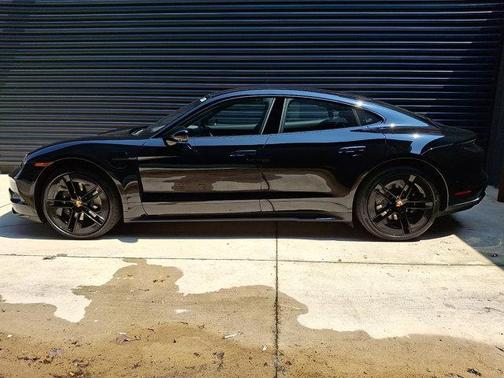 Black 2026 Porsche Taycan 4