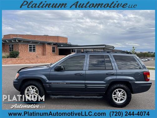 Blue 2004 Jeep Grand Cherokee Limited