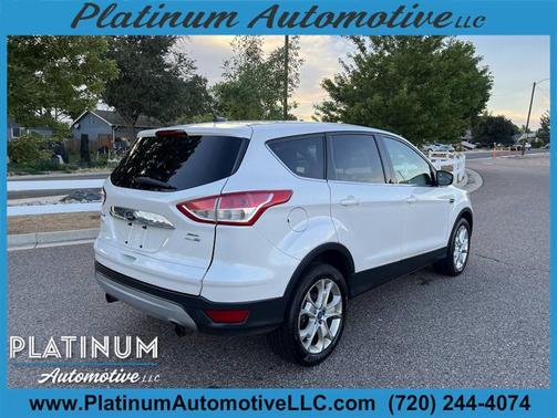 White Platinum Tricoat 2013 Ford Escape SEL