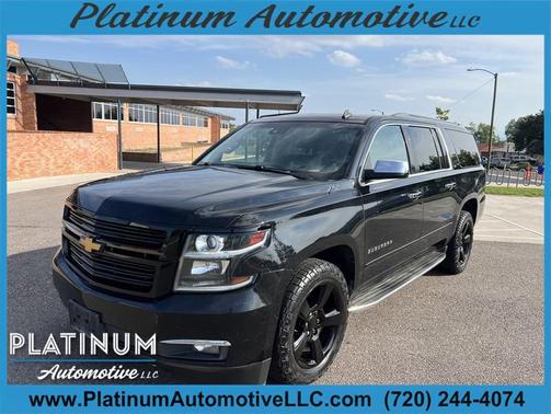 Black 2015 Chevrolet Suburban 1500 LTZ
