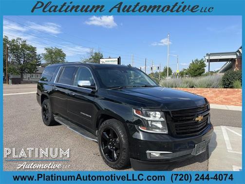 Black 2015 Chevrolet Suburban 1500 LTZ