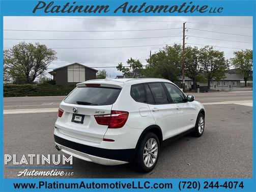 Alpine White 2011 BMW X3 xDrive28i
