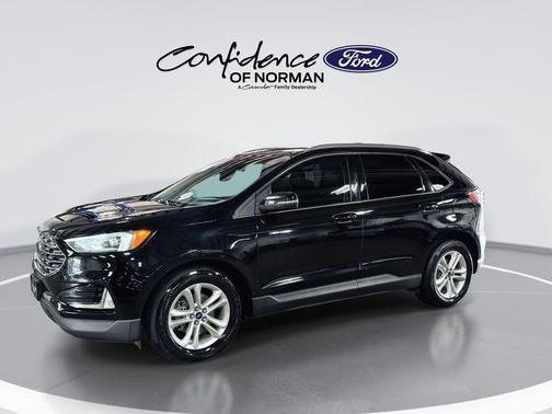 Agate Black Metallic 2019 Ford Edge SEL