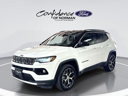 Bright White Clearcoat 2024 Jeep Compass Limited