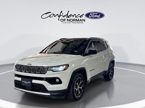 Bright White Clearcoat 2024 Jeep Compass Limited