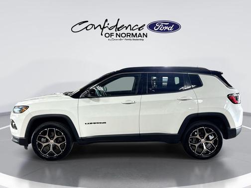Bright White Clearcoat 2024 Jeep Compass Limited