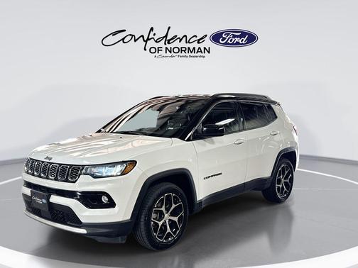 Bright White Clearcoat 2024 Jeep Compass Limited