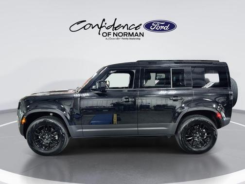 Santorini Black 2025 Land Rover Defender P300