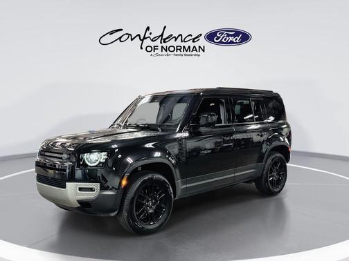 Santorini Black 2025 Land Rover Defender P300