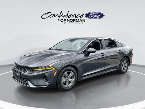 Gravity Gray 2021 Kia K5 LXS