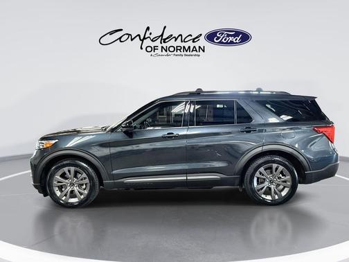 Stone Blue Metallic 2023 Ford Explorer XLT