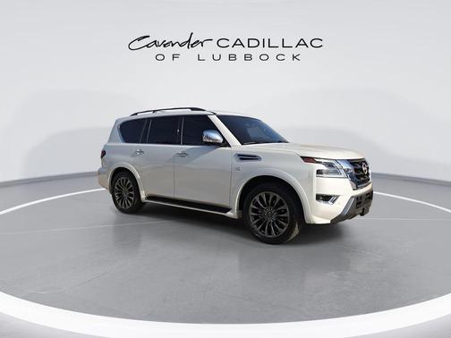 Aspen White 2022 Nissan Armada Platinum