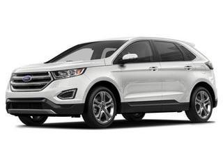 White Platinum Tri-Coat Metallic 2015 Ford Edge SEL