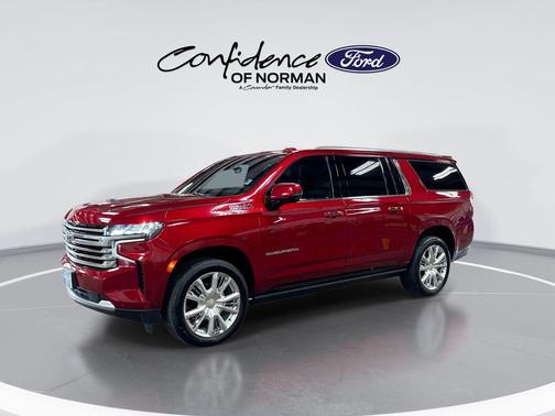 Radiant Red 2024 Chevrolet Suburban High Country