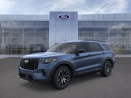 Vapor Blue Metallic 2026 Ford Explorer ST-Line