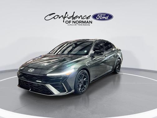 Amazon Gray 2024 Hyundai ELANTRA N Line